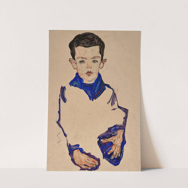 Knabenbildnis (Herbert Reiner) (1910) by Egon Schiele