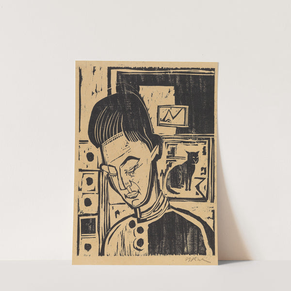 Knabenkopf Andreas (1924) by Ernst Ludwig Kirchner