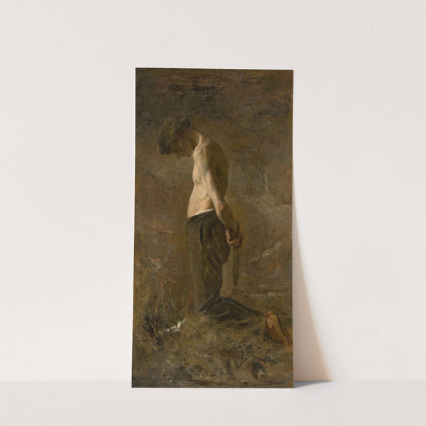 Kneeling Convict (1878–1880) by Ladislav Mednyánszky