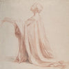 Kneeling Draped Figure