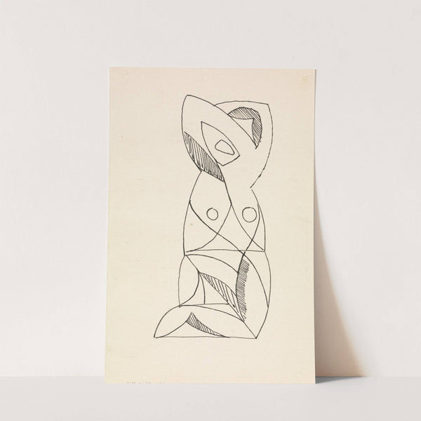 Kneeling Female Figure by Henri Gaudier-Brzeska