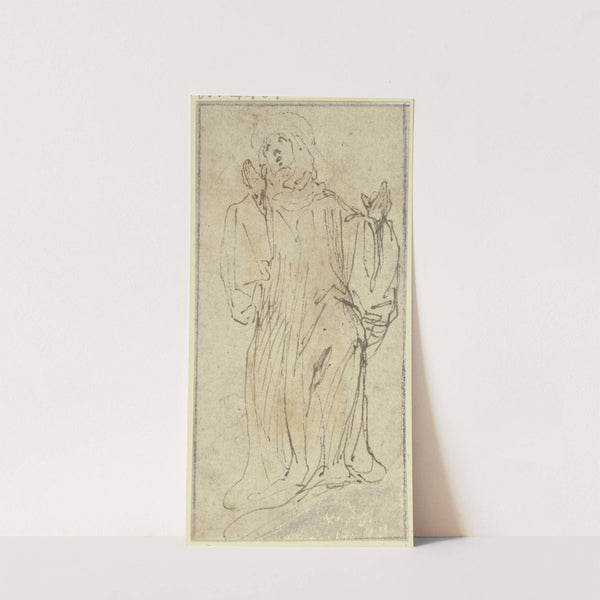 Kneeling nun by Francesco Vanni