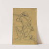 Kneeling rifleman by Alfred Rudolph Waud