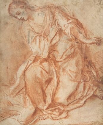 Kneeling Woman