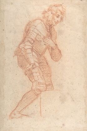 Kneeling Youth in Armour
