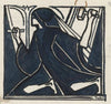 Knielende figuur met hamer en beitel (1868 - 1928)