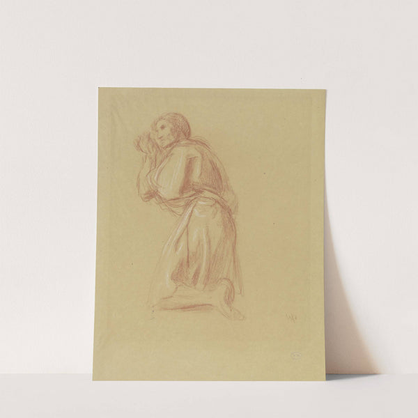 Kniender, betend nach links by Wilhelm Steinhausen