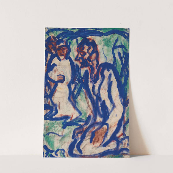 Kniender (1918) by Christian Rohlfs