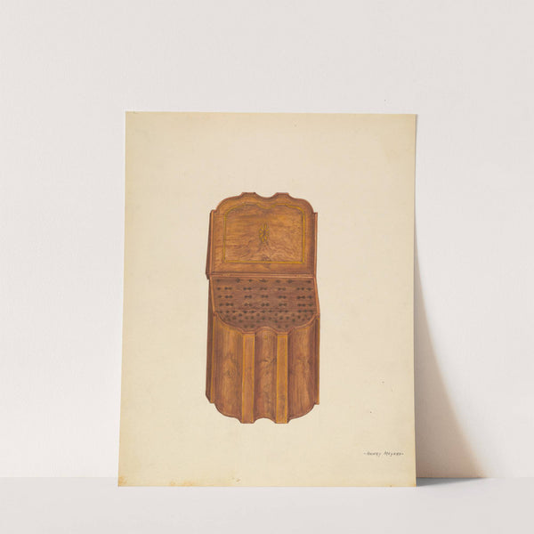 Knife Box - Mahogany by Henry Meyers