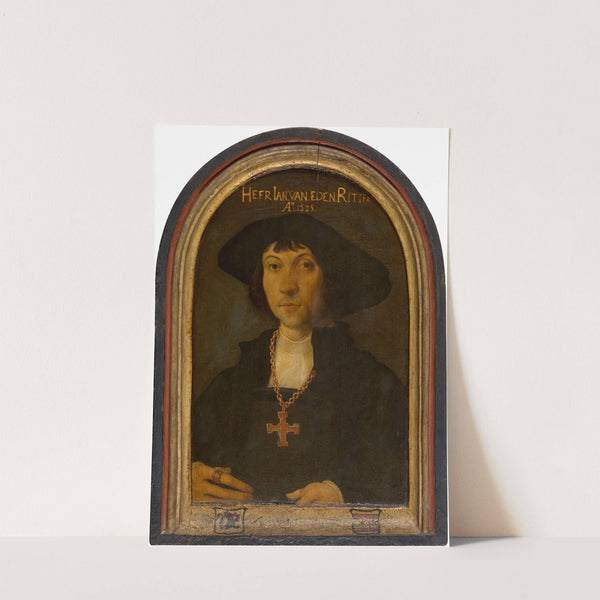 Knight Jan van Eden by Cornelis Engebrechtsz