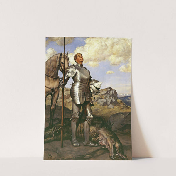 Knight Saint George (1889) by Hans Thoma