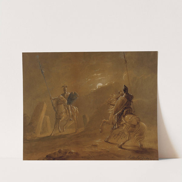 Knight's Encounter by Robert Walter Weir