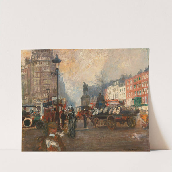 Knightsbridge Seen From Sloane Street, December 1913 by Jacques-Émile Blanche