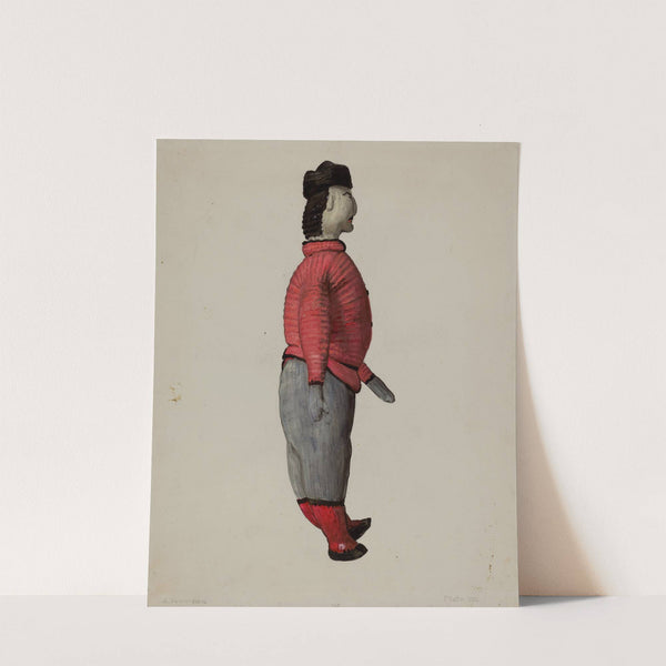 Knitted Doll by Jane Iverson