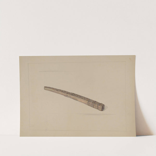 Knitting Needle Holder by Janet Riza