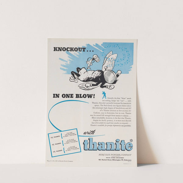 Knockout...in One Blow! by Hercules Incorporated