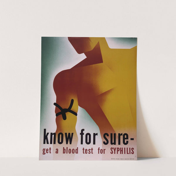 Know for sure, get a blood test for syphilis by Leonard Karsakov