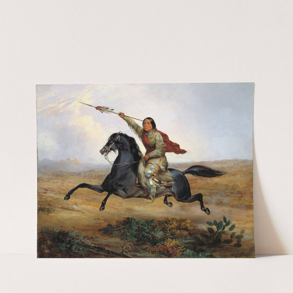 Ko-rak-koo-kiss, a Towoccono Warrior by John Mix Stanley