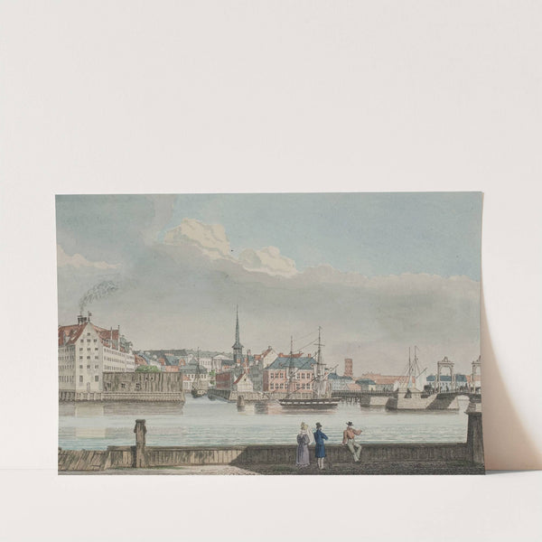 København set fra Christianshavn by Jens Holm