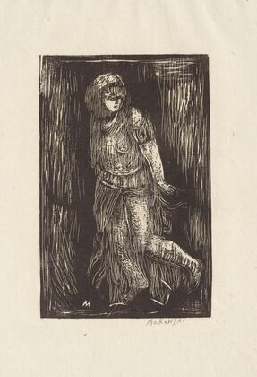 Kobieta w przejrzystych szatach (1920)