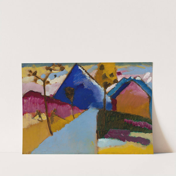 Kochel - Straight Street by Wassily Kandinsky