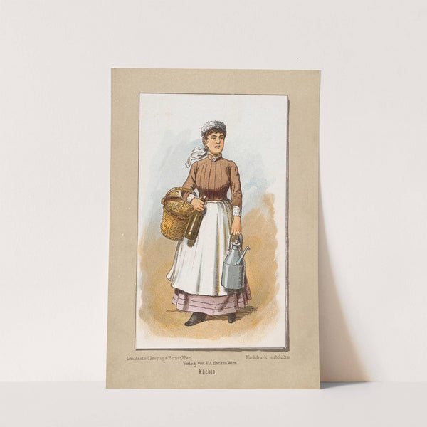 Köchin (1880) by Ladislaus Eugen Petrovits