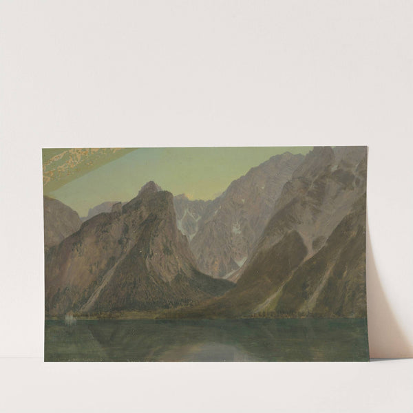 Koenigseee, near Berchtesgadan, Bavaria (1868) by Frederic Edwin Church