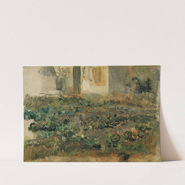 Kohlrübenfeld by Emil Jakob Schindler