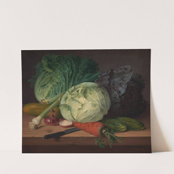 Køkkenurter by Johannes Ludvig Camradt