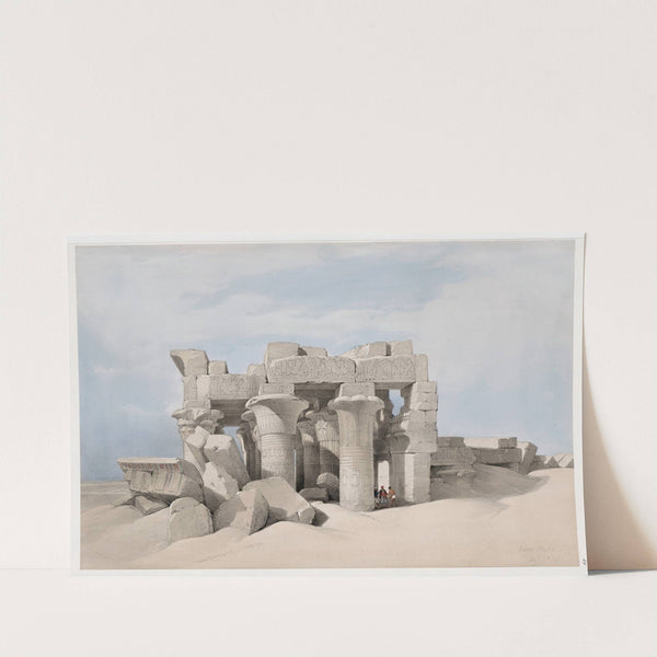 Kom Ombo. Nov. 21st, 1838 (1846-1849) by David Roberts