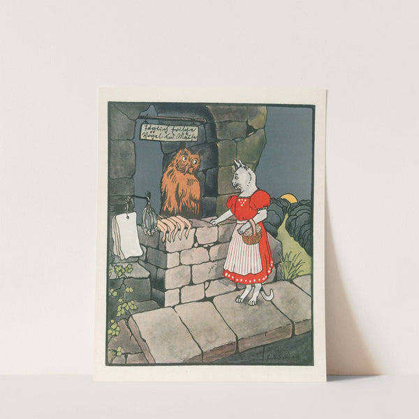 Komische Käuze Pl.01 (1909) by Elisabeth Schellbach