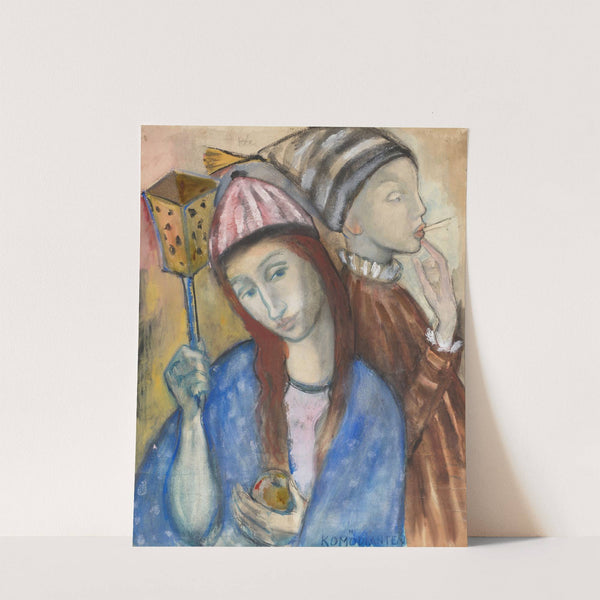 Komödianten (1918) by Anita Rée