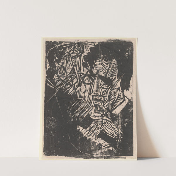 Komponist Otto Klemperer (Sanatorium Kohnstamm) (1916) by Ernst Ludwig Kirchner