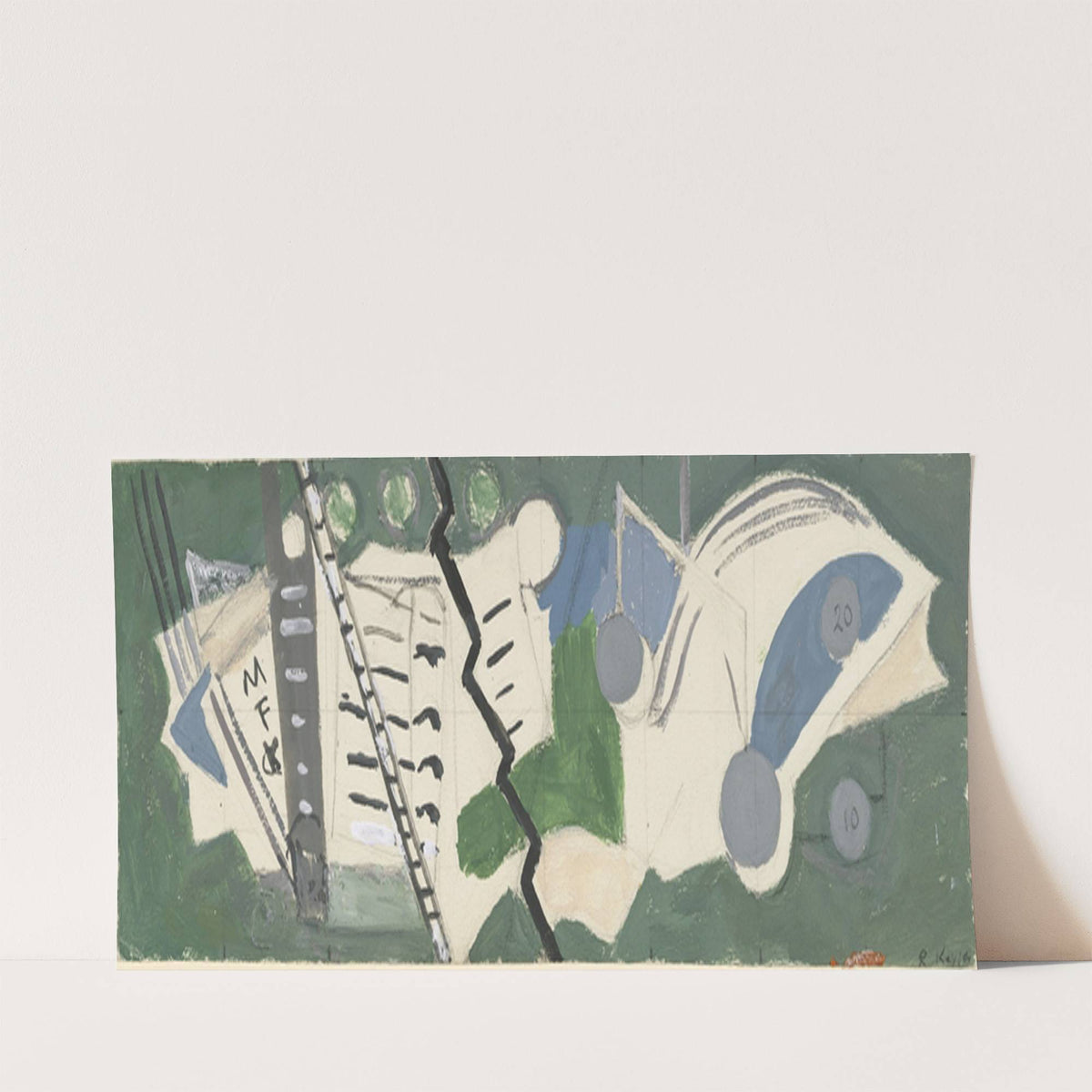 Komposisjon (1935-1937) by Ragnhild Keyser