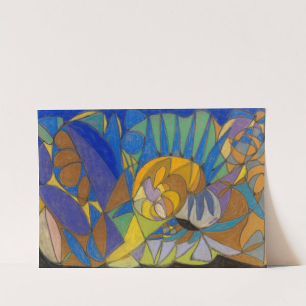 Komposition (1930) by Adolf Hölzel