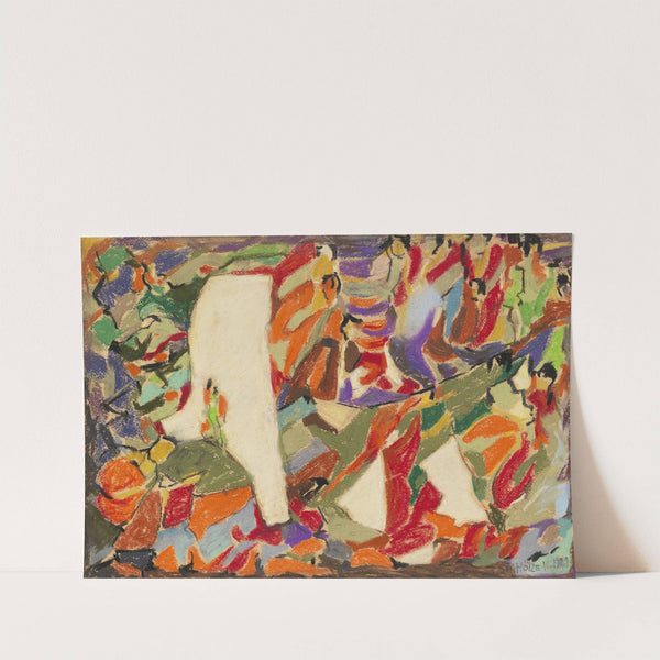 Komposition (1925-1930) by Adolf Hölzel