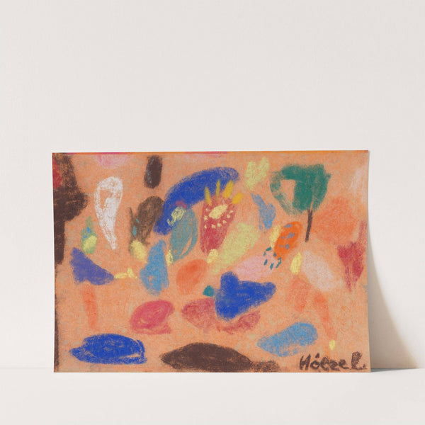 Komposition (1930) by Adolf Hölzel