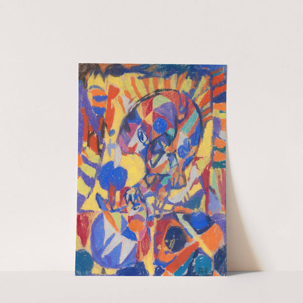 Komposition (1925-1930) by Adolf Hölzel