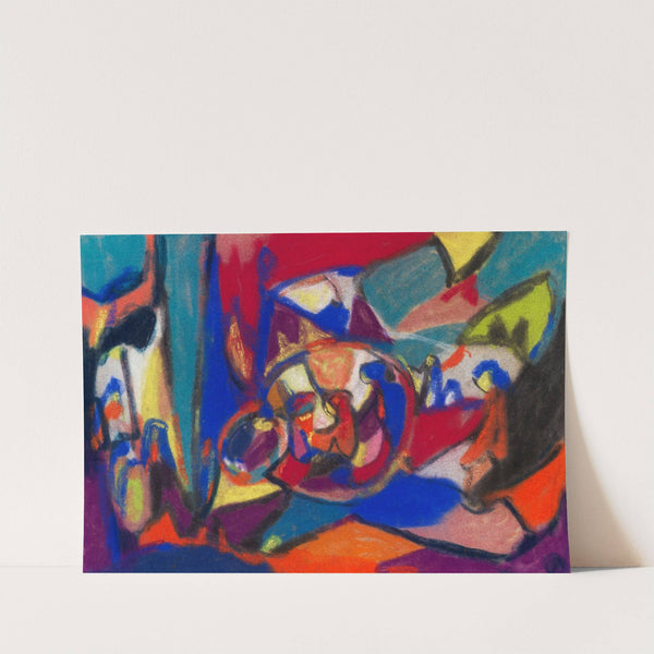 Komposition (Anbetung) (c1930) by Adolf Hölzel