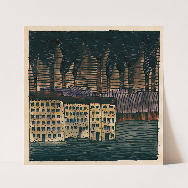 Komposition aus ‘Pflaster und Wiese’ I by Karl Wiener