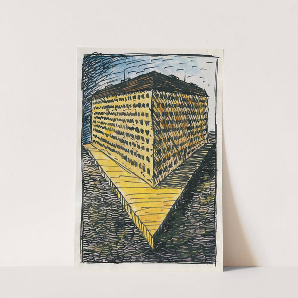 Komposition aus 'Pflaster und Wiese' VI by Karl Wiener