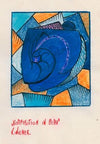 Komposition in Blau