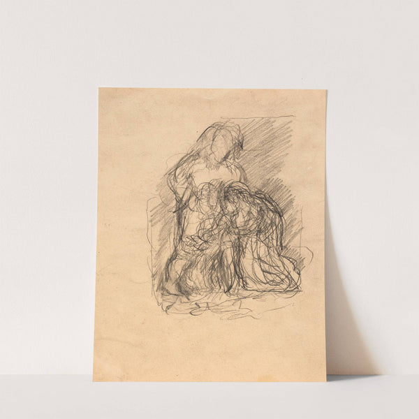 Kompositionsstudie by Oluf Hartmann