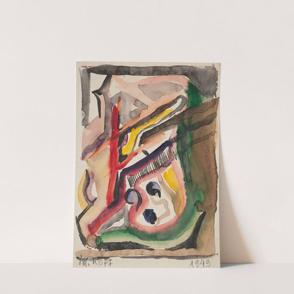 Kompozycja po wystawie 'Nowoczesnych' w TPSP by Marian Kopf