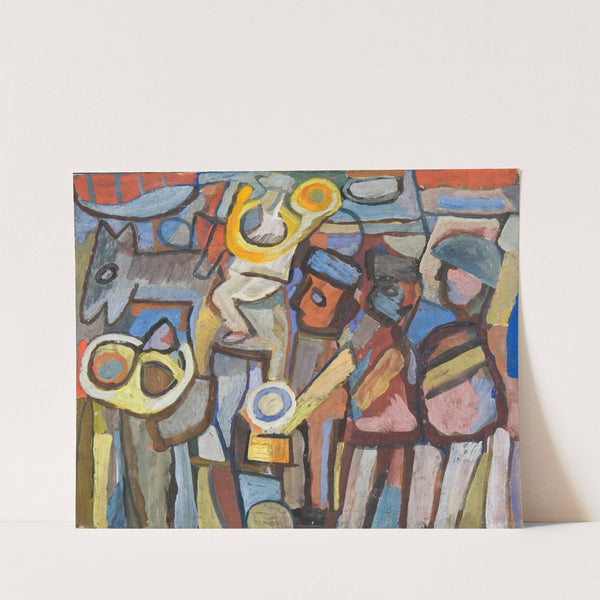 Kompozycja z defilującymi by Sasza Blonder