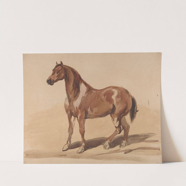 Koń maści kasztanowatej by Piotr Michałowski