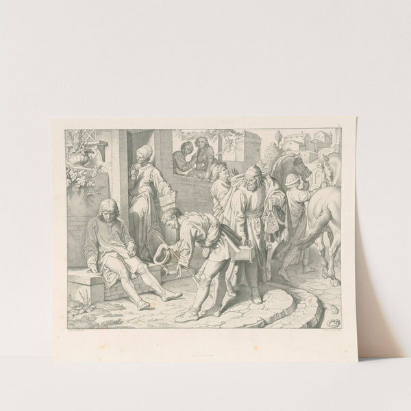 Koniec bezstarostného života (1830–1850) by Joseph von Führich