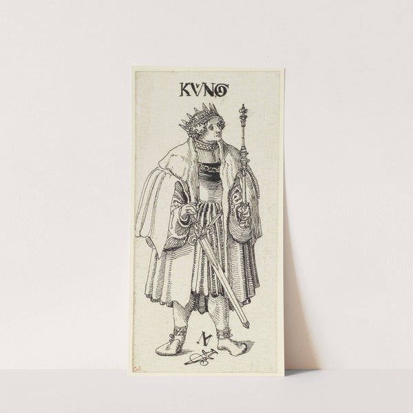 König (1519-1520) by Niklaus Manuel