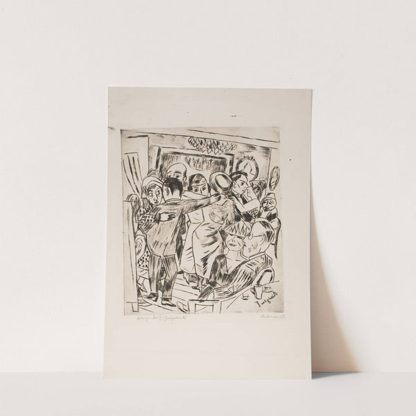 Königin Bar II (1923) by Max Beckmann