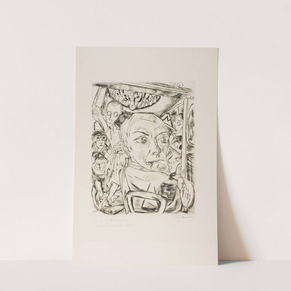 Königin Bar (Self-Portrait) (1920) by Max Beckmann